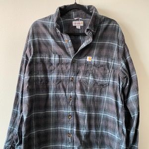 Men's Carhartt Flannel Shirt / Relaxed Fit